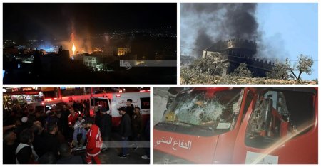عدوان واسع للمستوطنين بحماية جيش الاحتلال على بلدة حوارة والقرى المجاورة لها